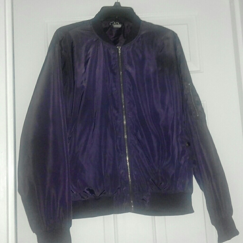 Purple jacket